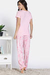 Zivame Floral Hush Knit Cotton Pyjama Set - Fairy tale — thumbnail 4